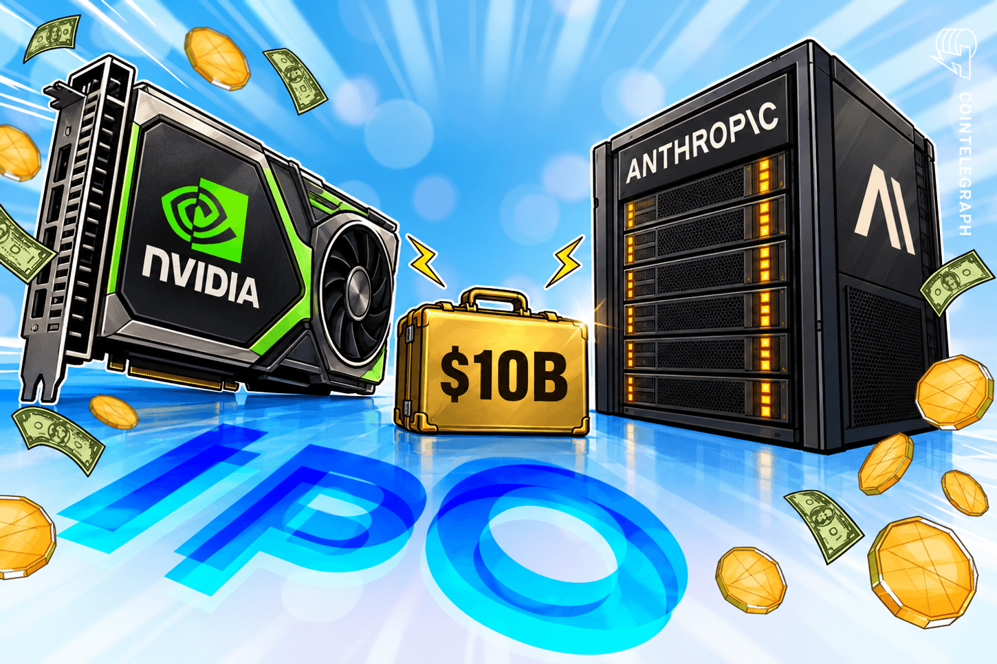 Nvidia considers $10B investment in potential record Anthropic IPO: Reuters