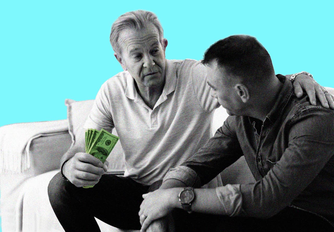 My wife wants to send money to our grand-nephew in college. How can I push back without starting a fight?