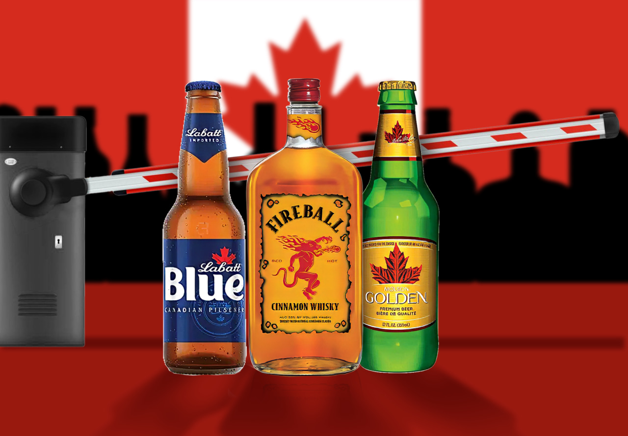 Trump’s ban on Canadian alcohol starts Tuesday, but these well-known brands will avoid it