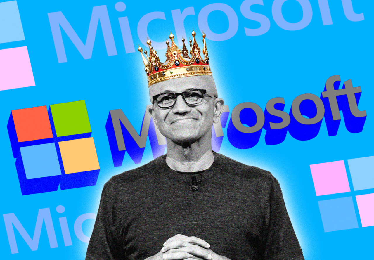 Microsoft is winning the cloud wars and becoming Wall Street’s new golden child