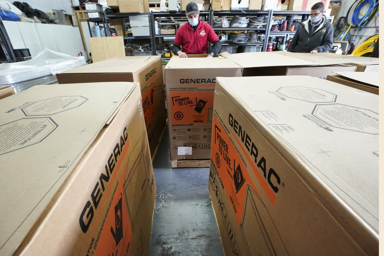 Generac’s stock soars more than 30% after Amazon deal cements its status as AI power player